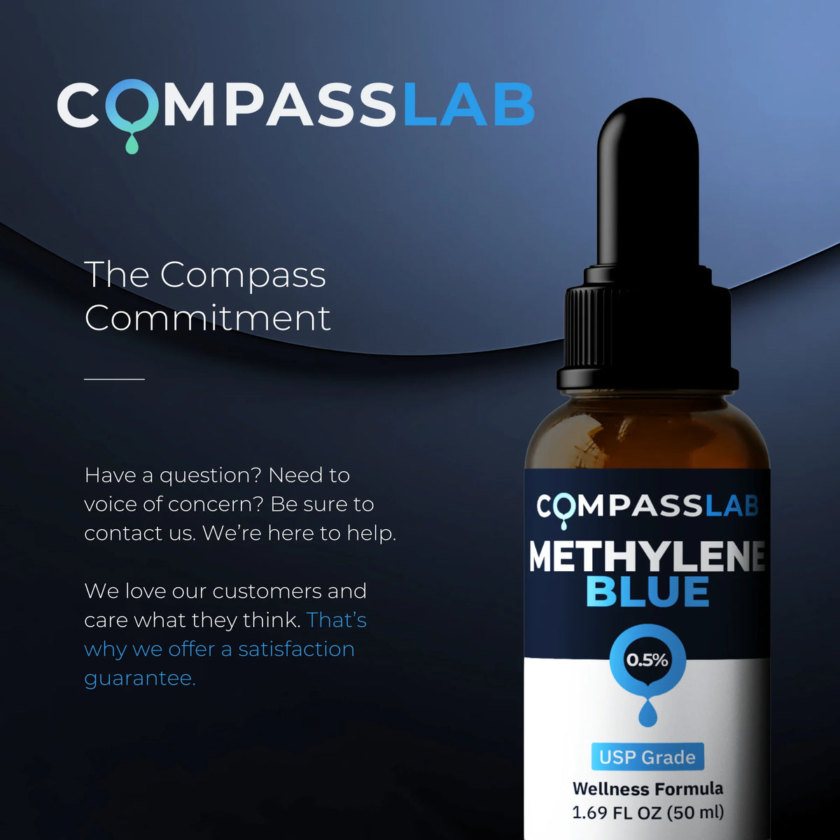 Methylene Blue 0.5% - Compass Laboratory