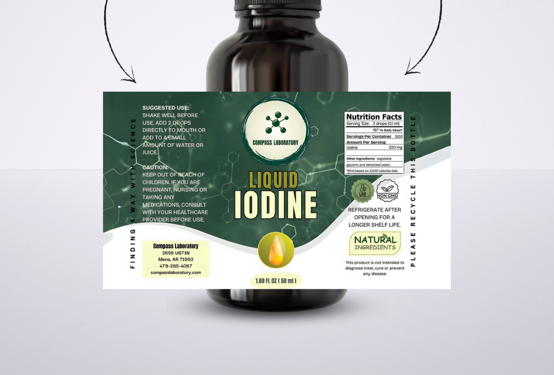 Liquid Iodine Drops - Compass Laboratory