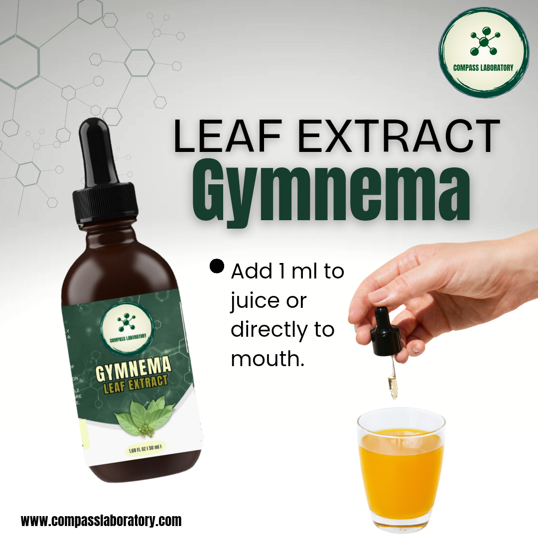 Gymnema Leaf Extract 100 mg/ml – Natural Support for Healthy Blood Sugar Levels - Compass Laboratory