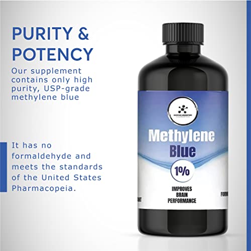 Methylene Blue 1 USP Grade Large Refill Bottle 1 drop