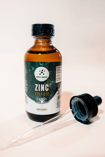 Zinc Sulfate 7.5 mg/2 mL Oral Solution - 50 mL Bottle (25 Servings)