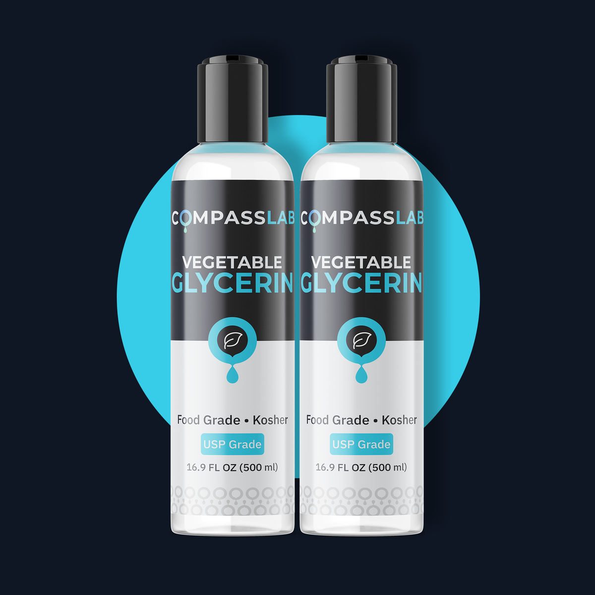 Vegetable Glycerin 2 Pack – USP Grade | Compass Laboratory