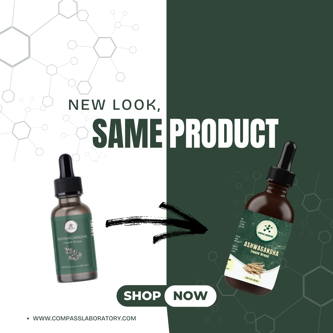 Ashwagandha Liquid Drops - Compass Laboratory