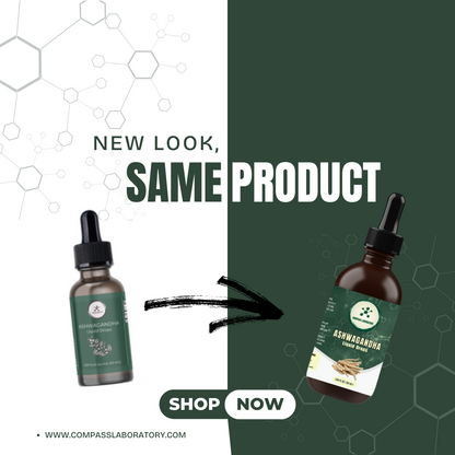 Ashwagandha Liquid Drops - Compass Laboratory