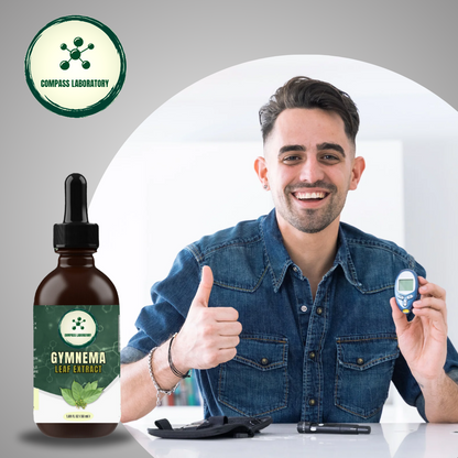Gymnema Leaf Extract 100 mg/ml – Natural Support for Healthy Blood Sugar Levels - Compass Laboratory