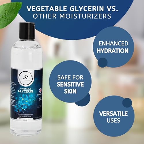 Vegetable Glycerin - USP Kosher Food Grade - 2 Pack, 500 mL - Compass Laboratory